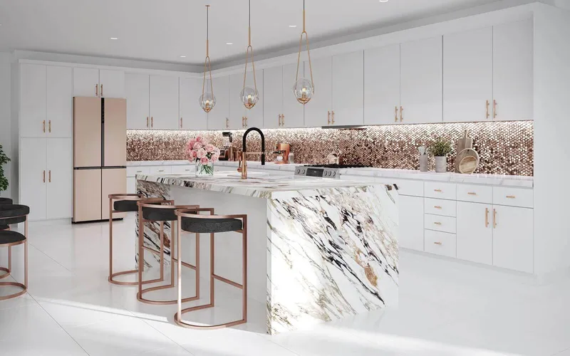 Kitchen with Cubitac cabinets