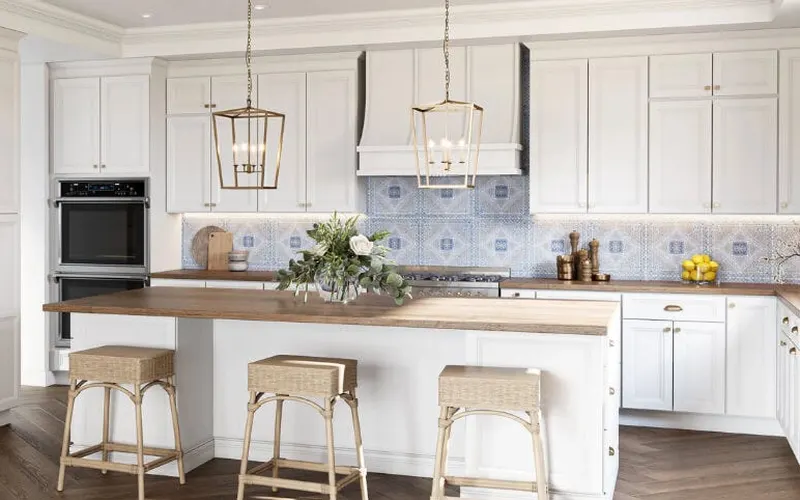 Kitchen with US Cabinet Depot cabinets